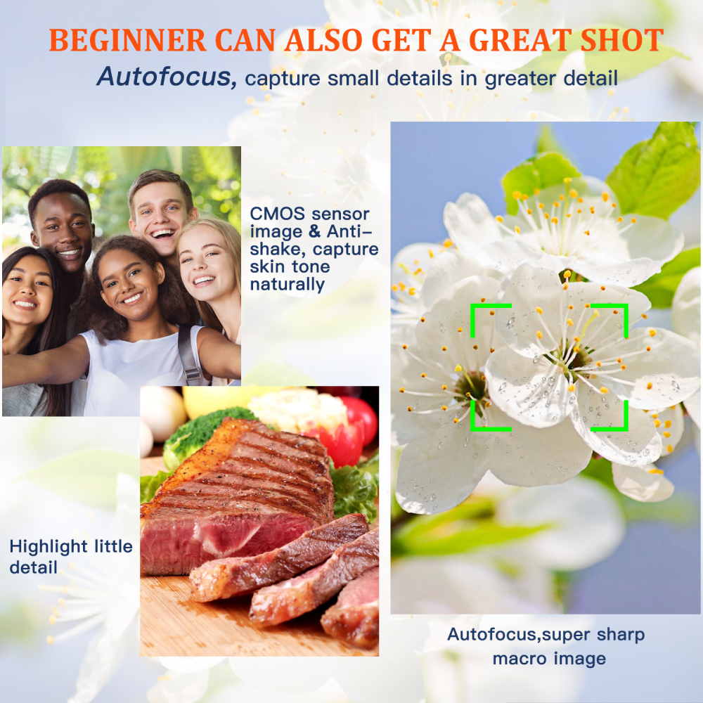 4K Digital Camera Auto Focus 4 - Photographic Memory avis et prix