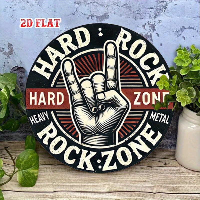 1pc Heavy Metal Rock Zone Wall - Photography Architecture avis et prix