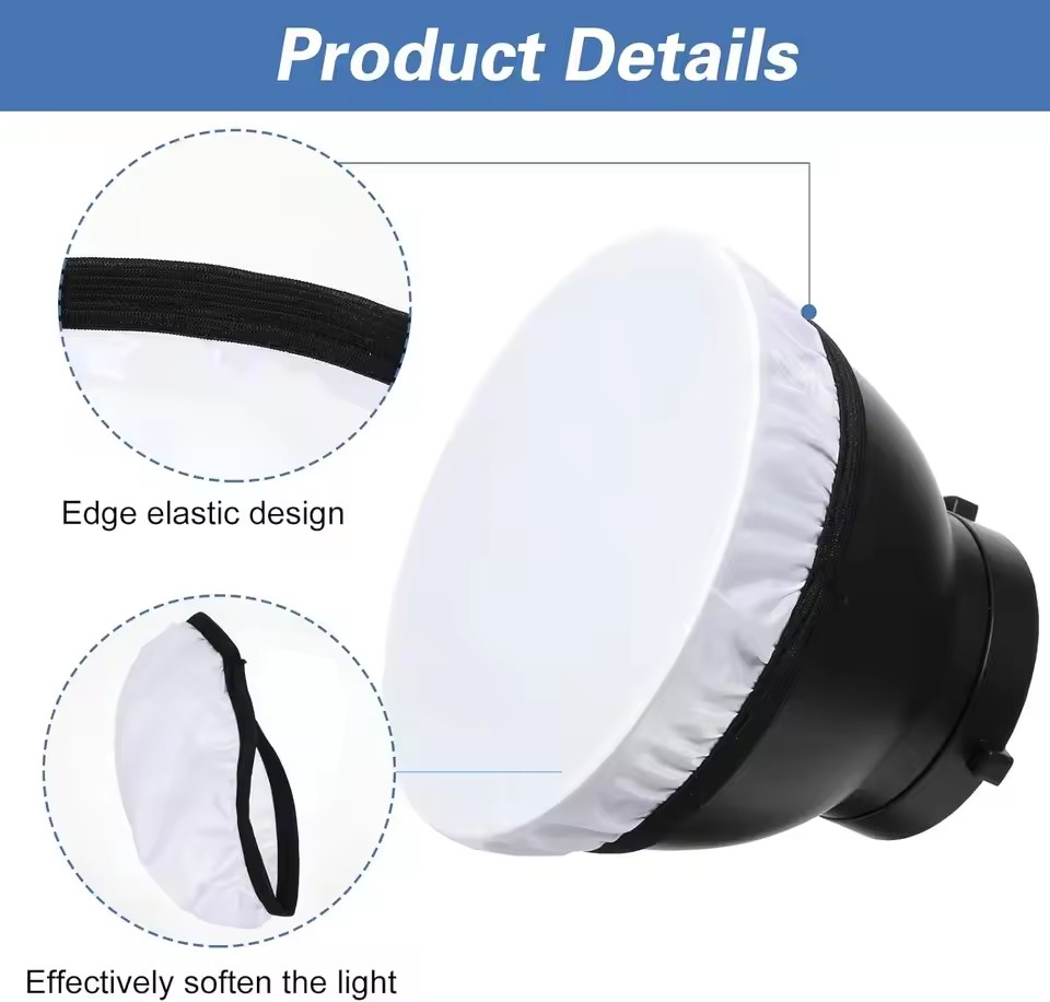 1/3/5/10Pcs 7inch Photography  - Reflector 5 In 1 avis et prix