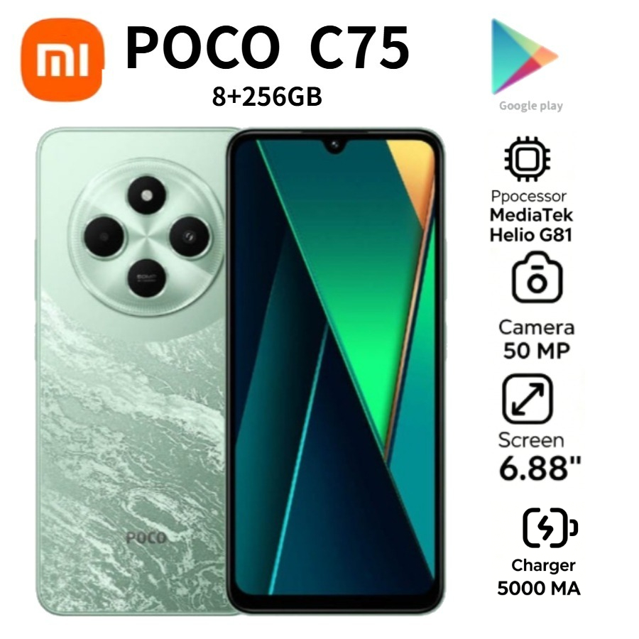 2026 new POCO C75 Global Andro - Photography Sim avis et prix