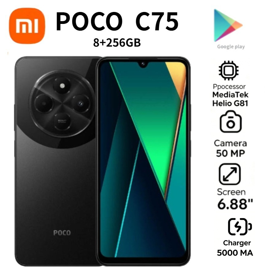 2026 new POCO C75 Global Andro - Photography Sim avis et prix