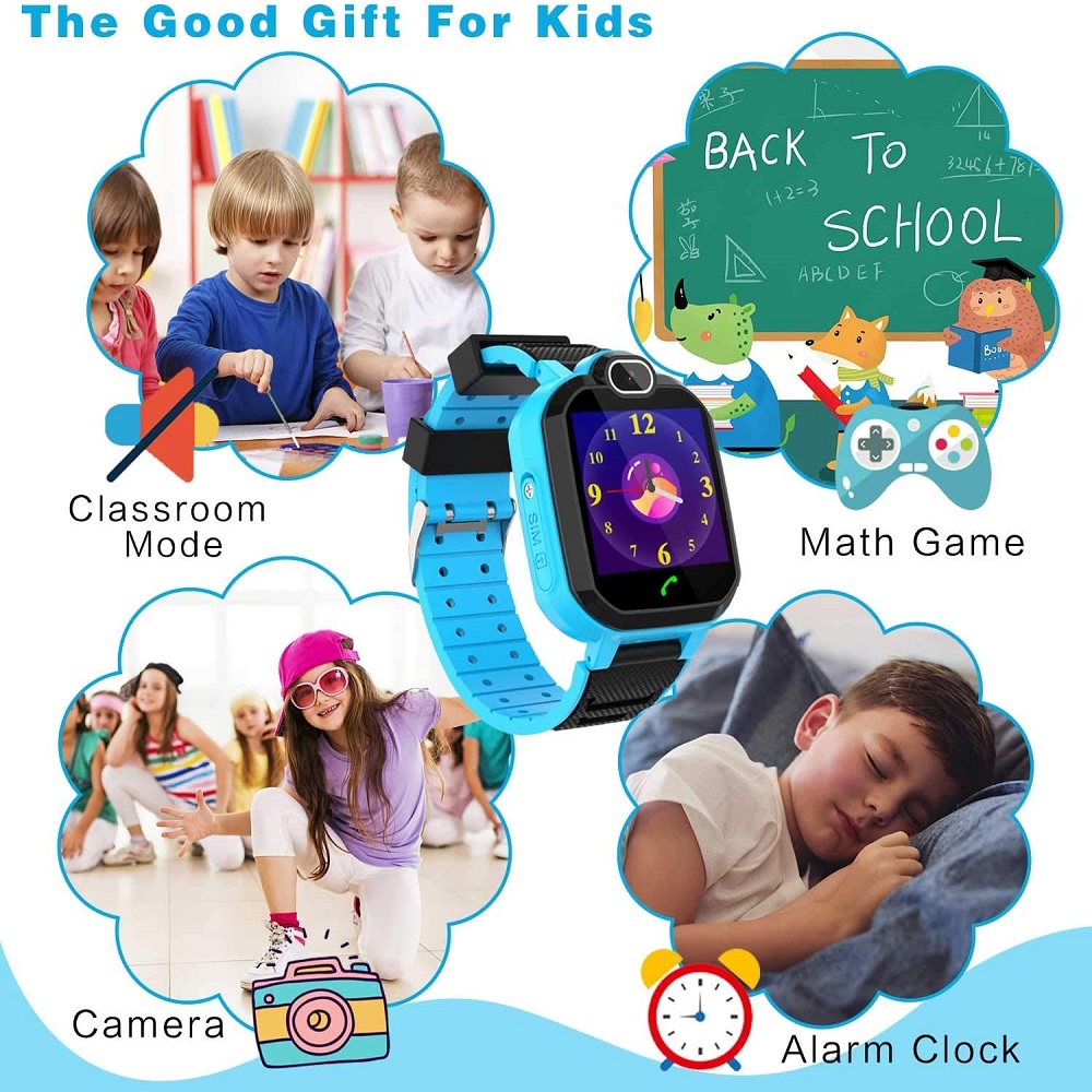Q12 Kids Smart Watch Waterproo - Photography Sim avis et prix