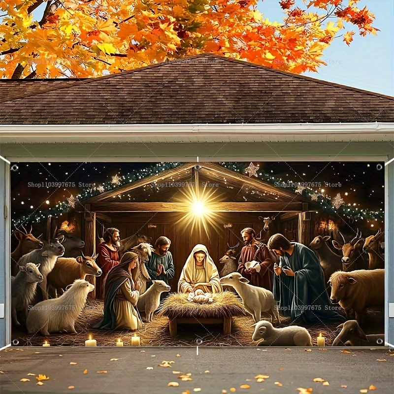 Christmas Nativity Scene Garag - Photography Architecture avis et prix
