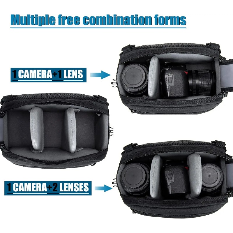 Waterproof One-Shoulder Sling  - Camera Bag Waterproof avis et prix