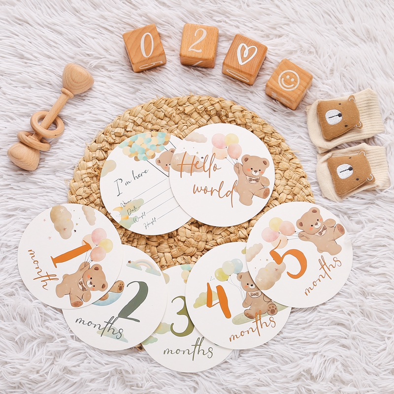 16pc Paper Milestone Newborn P - Photography Of The Day avis et prix