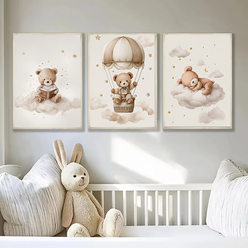 3pcs/set Bohemian Teddy Bear A - Photography Image avis et prix